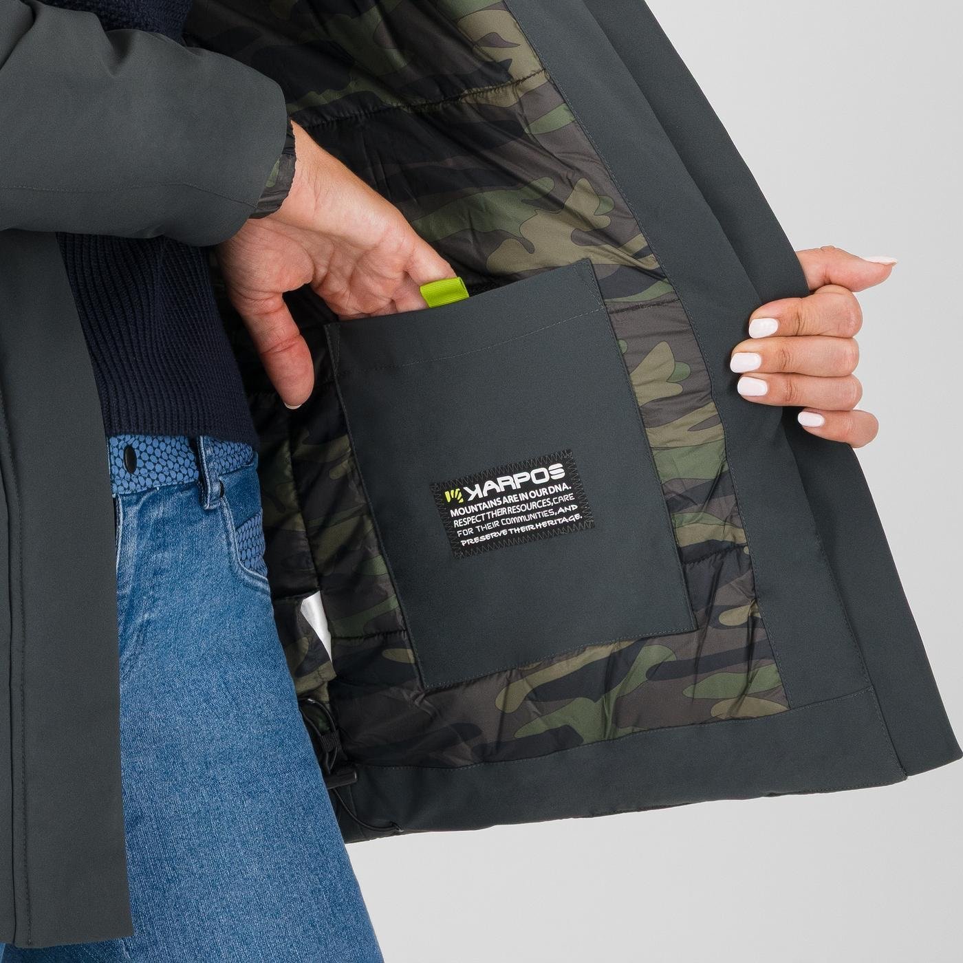 PARKA VANDELLI W   WOODL.GRAY | 2512048-031  2026