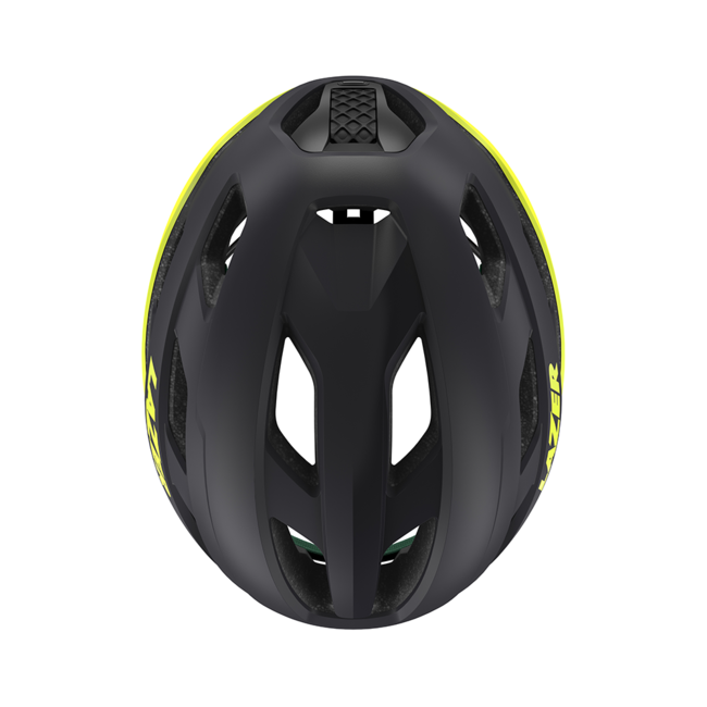 STRADA KINETICORE 2025 HELMETS Color: MATTE GREY FLASH YELLOW