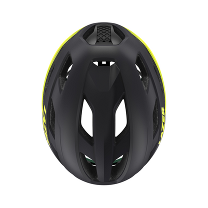 STRADA KINETICORE 2025 HELMETS Color: MATTE GREY FLASH YELLOW