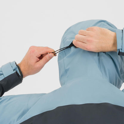 MIDI SHELL JACKET WOODL.GRAY/SMOKE BLUE | 2511019-008 2025-26