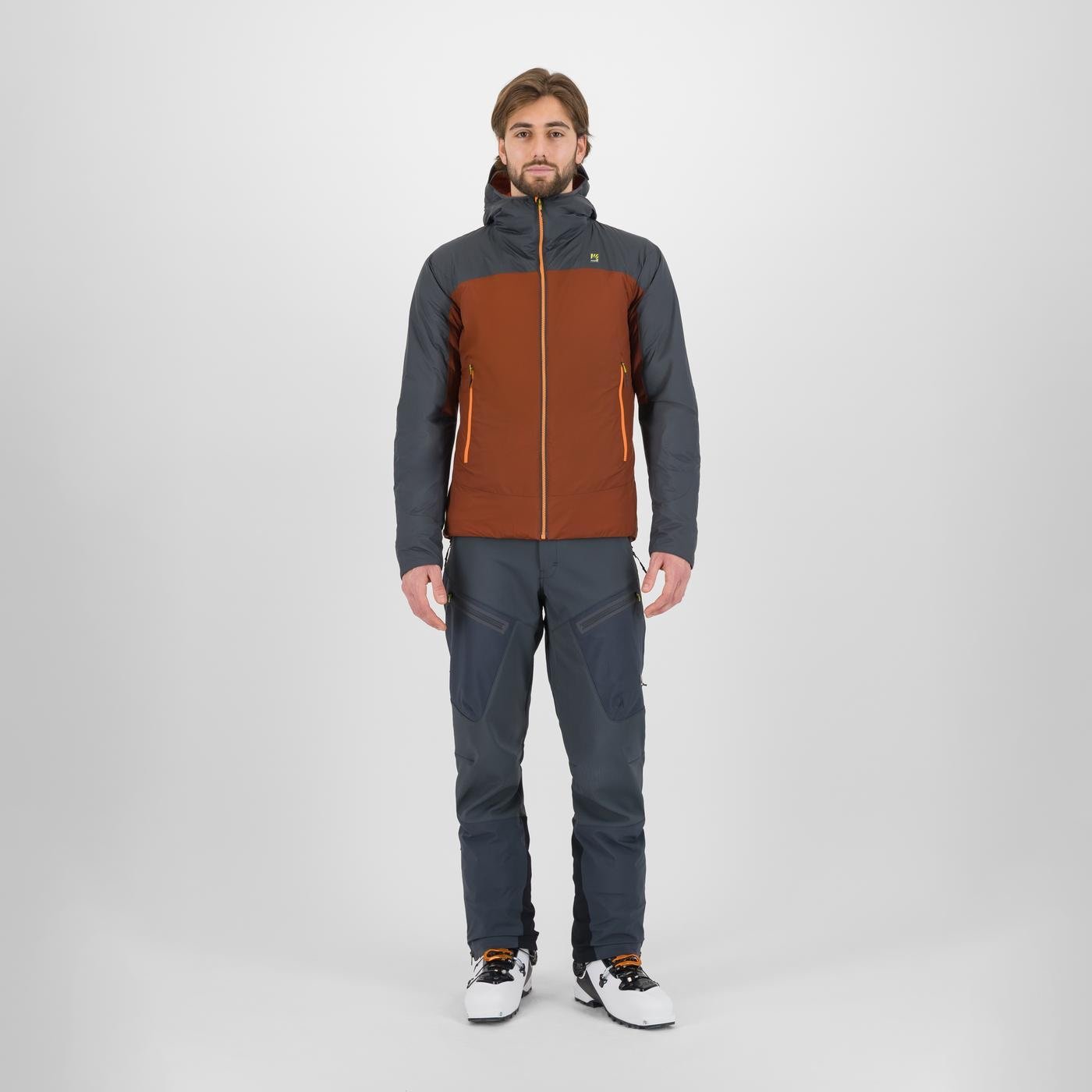 VINSON EVO JACKET MAHOGANY/GREY WOOD | 2511023-022 2025-26 