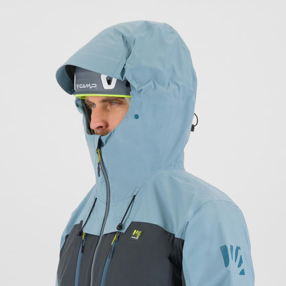 MIDI SHELL JACKET WOODL.GRAY/SMOKE BLUE | 2511019-008 2025-26