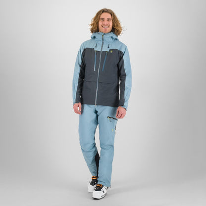 MIDI SHELL JACKET WOODL.GRAY/SMOKE BLUE | 2511019-008 2025-26