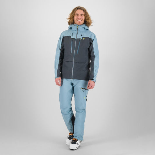 MIDI SHELL JACKET WOODL.GRAY/SMOKE BLUE | 2511019-008 2025-26