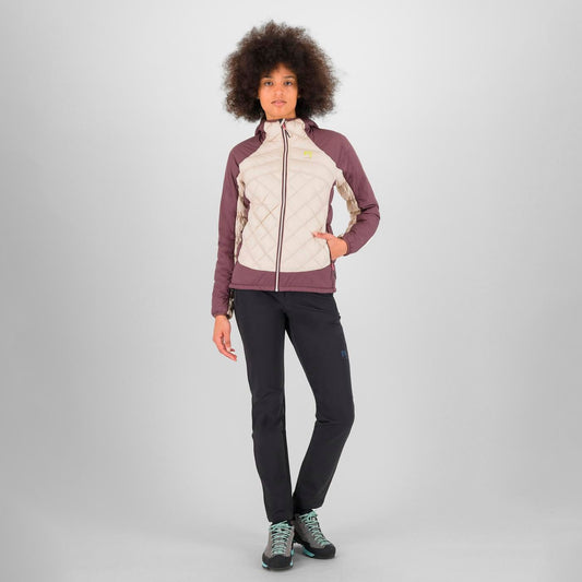 LASTEI ACTIVE PLUS W JACKET OATMEAL/CRANBERRY | 2500581-032 2026