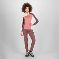 FEDERA HALF-ZIP W FLEECE DECO PINK/OATMEAL/HUCKLEB. | 2532022-031 2026