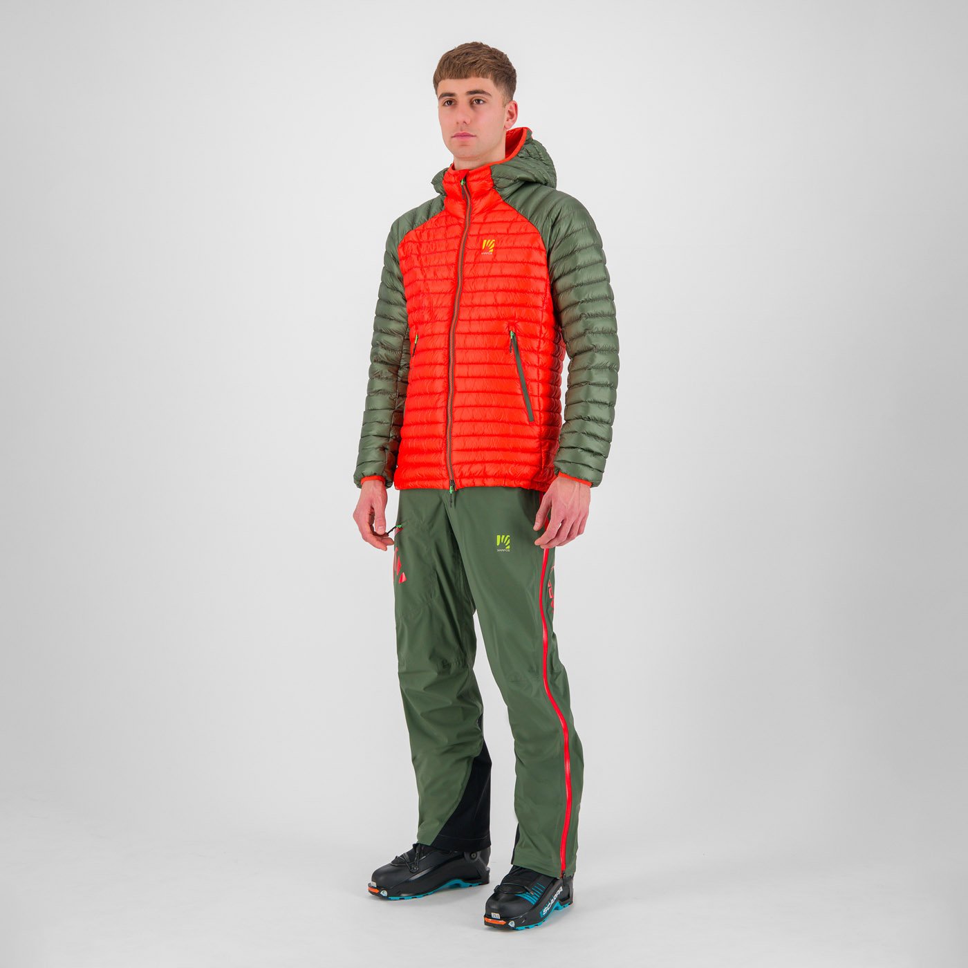 ALAGNA DOWN JACKET SPICY ORANGE/THYME | 2511021-024 2025-26