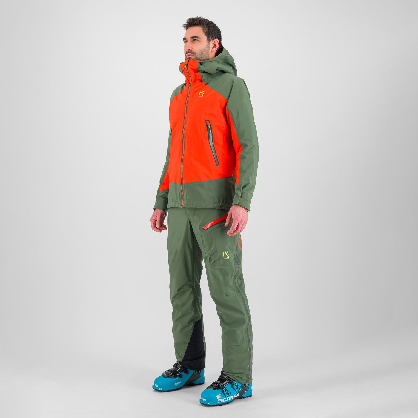 STORM EVO JACKET SPICY ORANGE/THYME | 2501035-024 2025-26