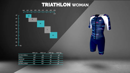 TRIFONCTION    elite WOMAN TRISUIT  black series
