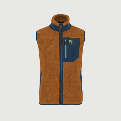 MOIAZZA RETRò FLEECE VEST NUTHATCH/MIDNIGHT | 2531078-113   2026