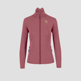 PIZZOCCO W FULL ZIP FLEECE PINK DECO | 2532075-031 2026