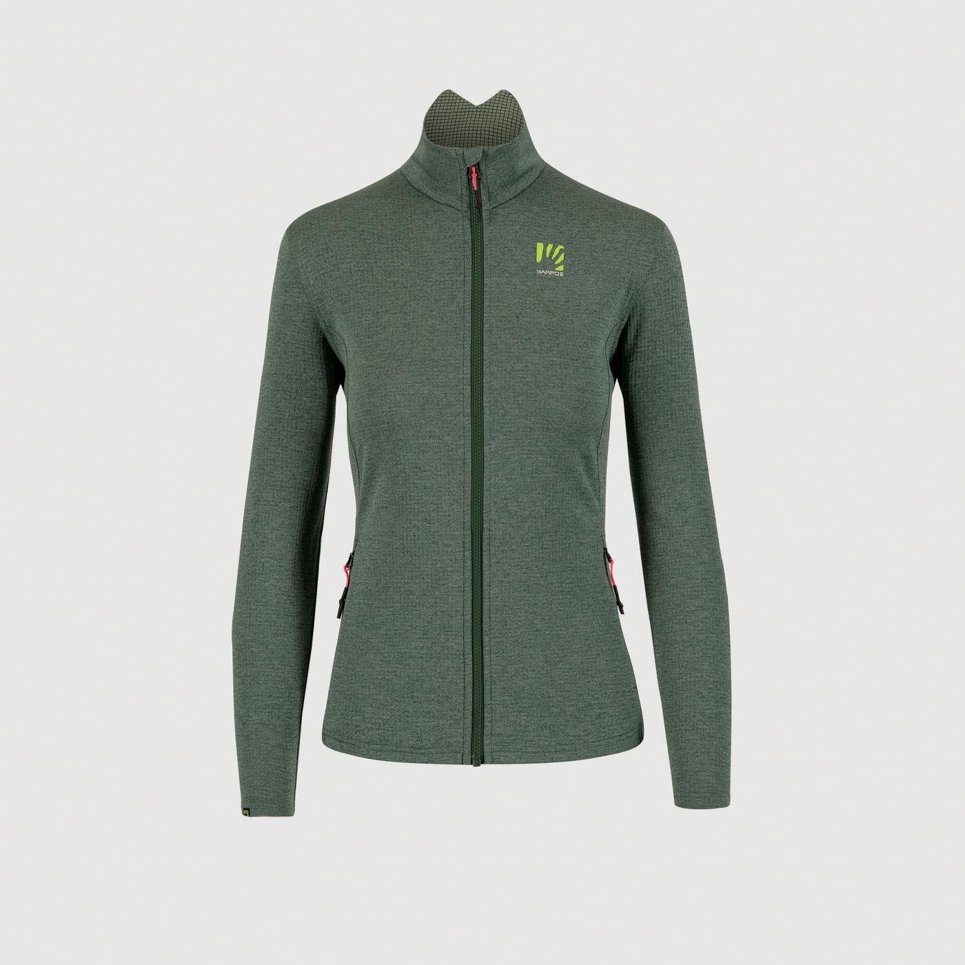 PIZZOCCO W FULL ZIP FLEECE DUCK GREEN | 2532075-126 2026
