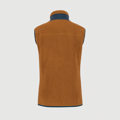 MOIAZZA RETRò FLEECE VEST NUTHATCH/MIDNIGHT | 2531078-113   2026