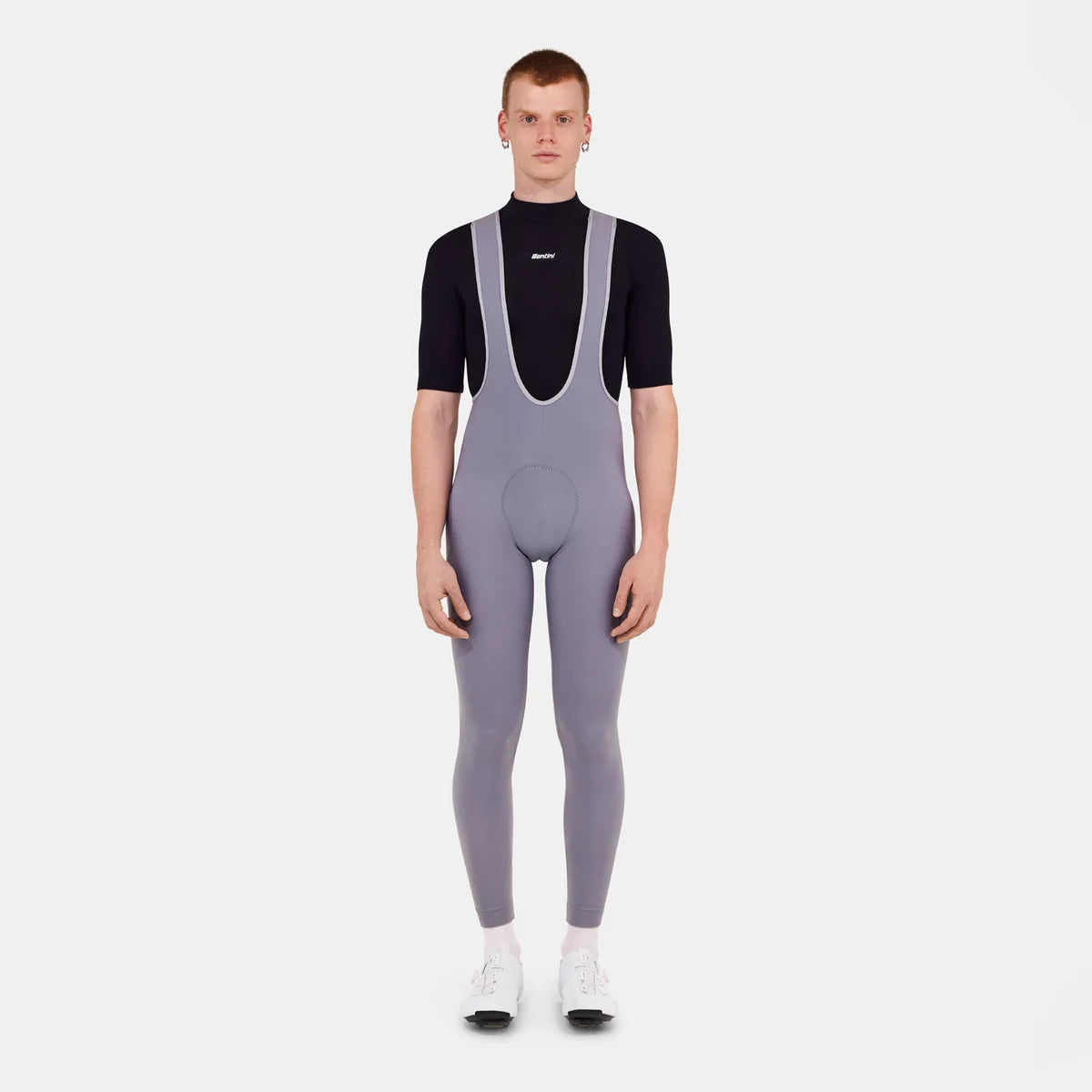 Collant à bretelles Ready to Ride pour homme - Gris   5W1180FBRTR     2026-27