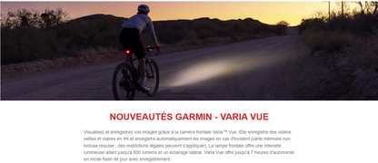 Varia™ Vue  ÉCLAIREZ, FILMEZ ET SAUVEGARDEZ