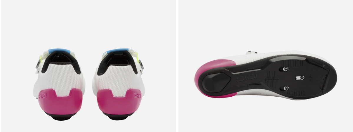CHAUSSURES SIDI GENIUS  X  WYVE     2026   Couleur : blanc fluo