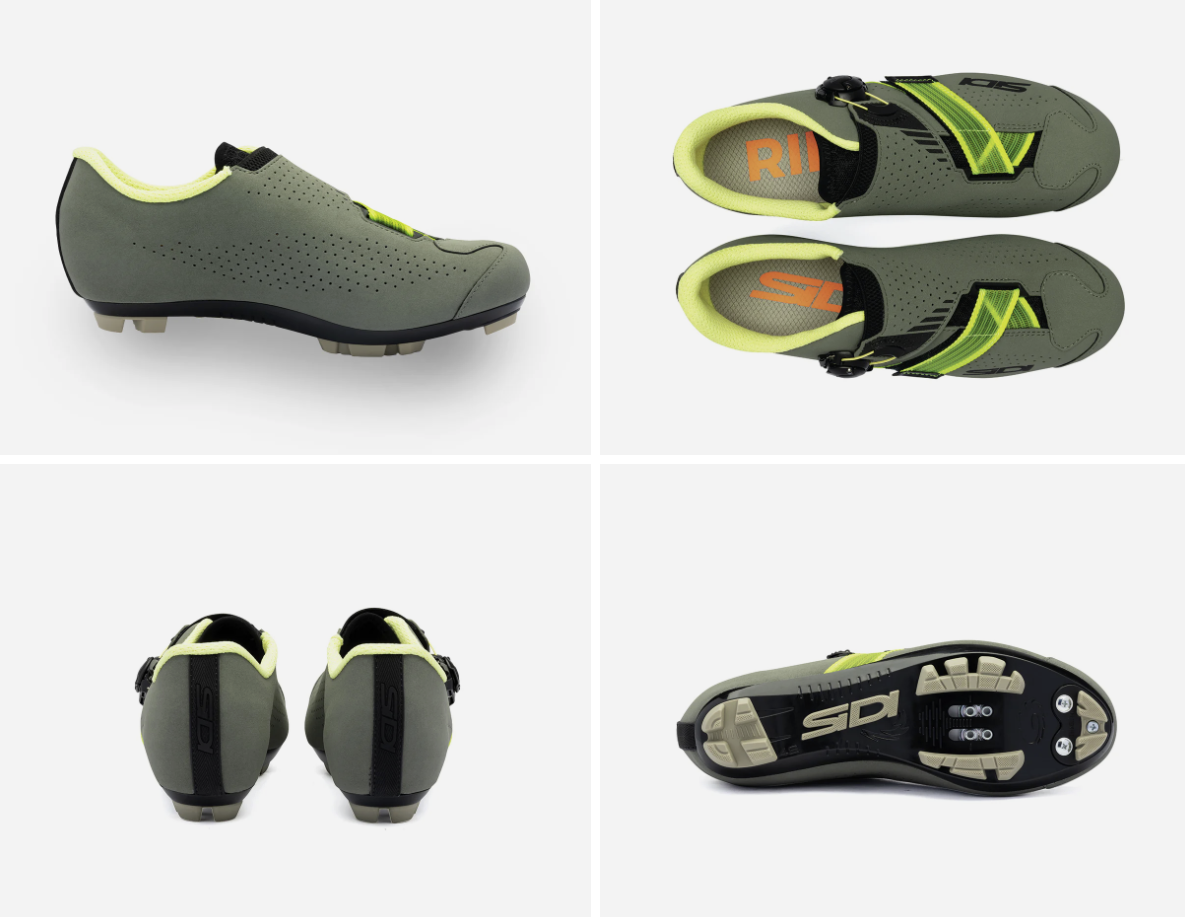 CHAUSSURES SIDI VTT-MTB  AERTIS    2025-26    Couleur : jaune militaire