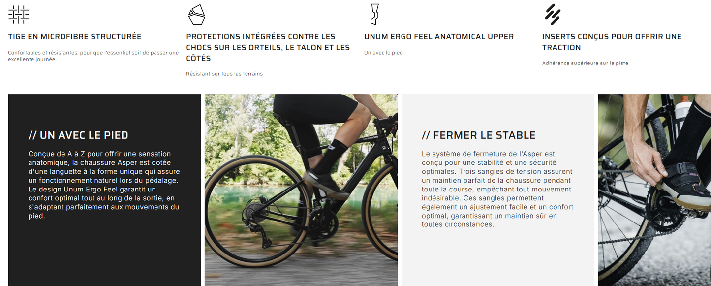 CHAUSSURES SIDI ASPER  2026  Optimisé pour le gravier    Couleur : sable foncé