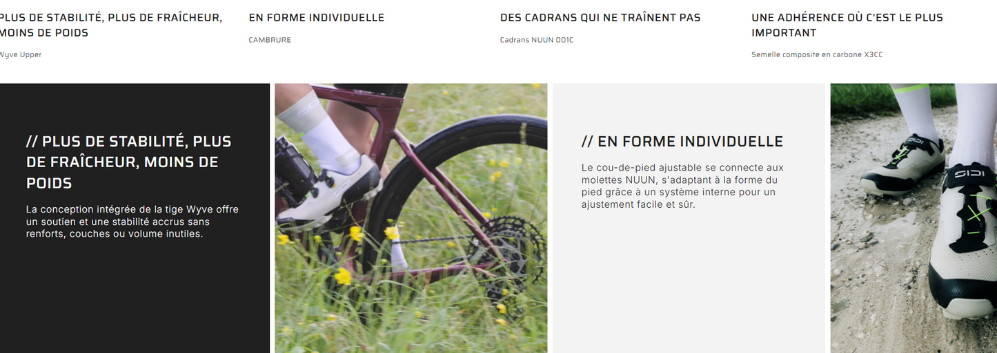 CHAUSSURES SIDI  DOMINATEUR X MTB FEMME 2026  Couleur : anthracite - blanc glacé