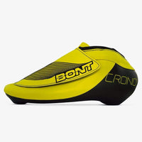 PATINS DE VITESSE   Crono 2 Inline Skate Boots  Color — Metallic SilverColor — Super Yellow