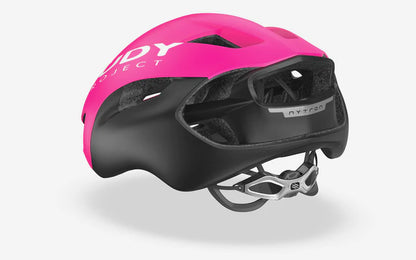 Nytron Helmet Color: Pink Fluo Black Matte 2025