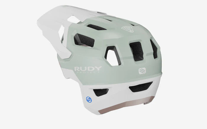CASQUE VTT Terraform    Couleur: White/Mint/Gold Matte     2026