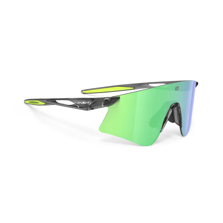 Astral glasses Color: Astral Crystal Ash Frame with Multilaser Green Lenses
