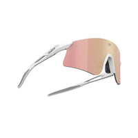 Astral X  LUNETTE  Couleur : Astral X White Matte With Multilaser Rose Gold Lenses    2025