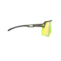 Lunette  rudy  Kelion   Couleur : Monture Kelion Olive Matte avec verres jaunes Multilaser