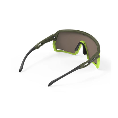 Lunette  rudy  Kelion   Couleur : Monture Kelion Olive Matte avec verres jaunes Multilaser  2026