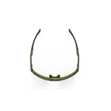 Lunette  rudy  Kelion   Couleur : Monture Kelion Olive Matte avec verres jaunes Multilaser