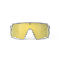 Lunette  rudy  Kelion  Color: Kelion Light Grey Matte Frame With Multilaser Yellow Lenses