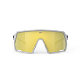 Lunette  rudy  Kelion  Color: Kelion Light Grey Matte Frame With Multilaser Yellow Lenses