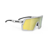 Lunette  rudy  Kelion  Color: Kelion Light Grey Matte Frame With Multilaser Yellow Lenses