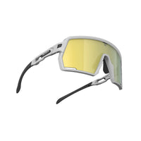 Lunette  rudy  Kelion  Color: Kelion Light Grey Matte Frame With Multilaser Yellow Lenses