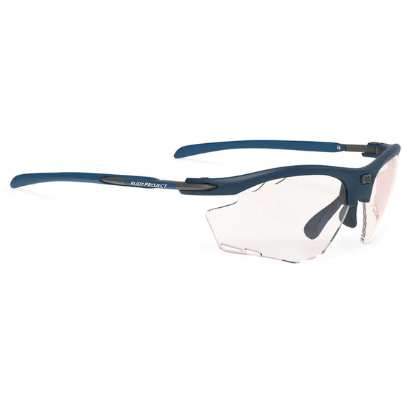 LUNETTE RYDON   Couleur : Running Pacific Blue Matte Frame with ImpactX Photochromic 2 Red Lenses
