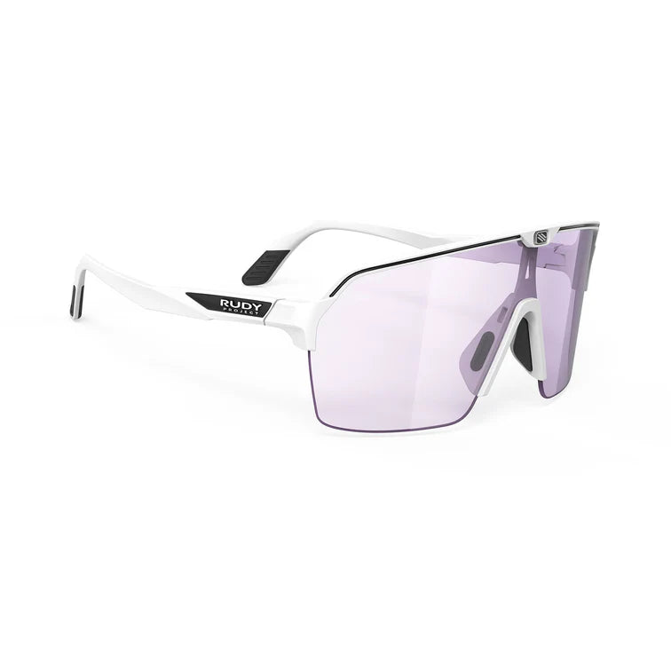 LUNETTE  Spinshield Air  Monture  Blanc mat avec verres ImpactX Photochromic 2 Laser Purple 2026