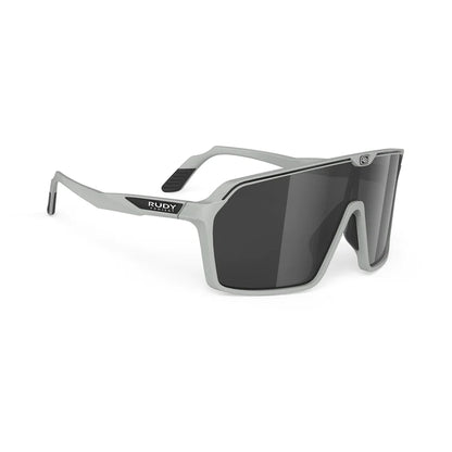 EYEWEAR Spinshield Color: Light Gray Matte Frame with Smoke Black Lenses 2026