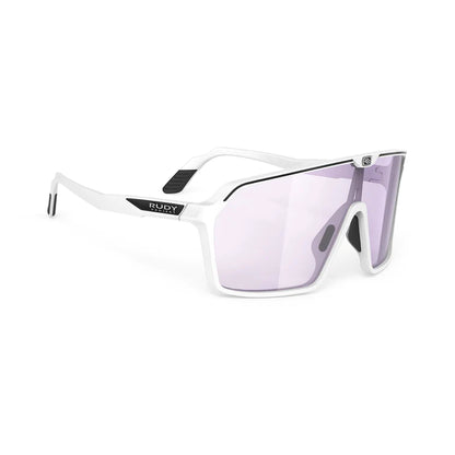 EYEWEAR Spinshield Color: White Matte With ImpactX Photochromic 2 Laser Purple Lenses 2026