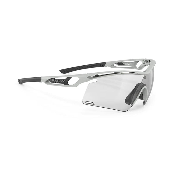LUNETTE  Tralyx+  Couleur : Tralyx Plus Light Grey Matte Frame with ImpactX Photochromic 2 Black Lenses