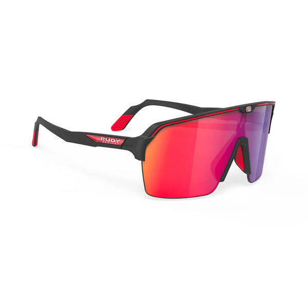 LUNETTE  Spinshield Air   Monture noire mate /  verres rouges multicouches 2026
