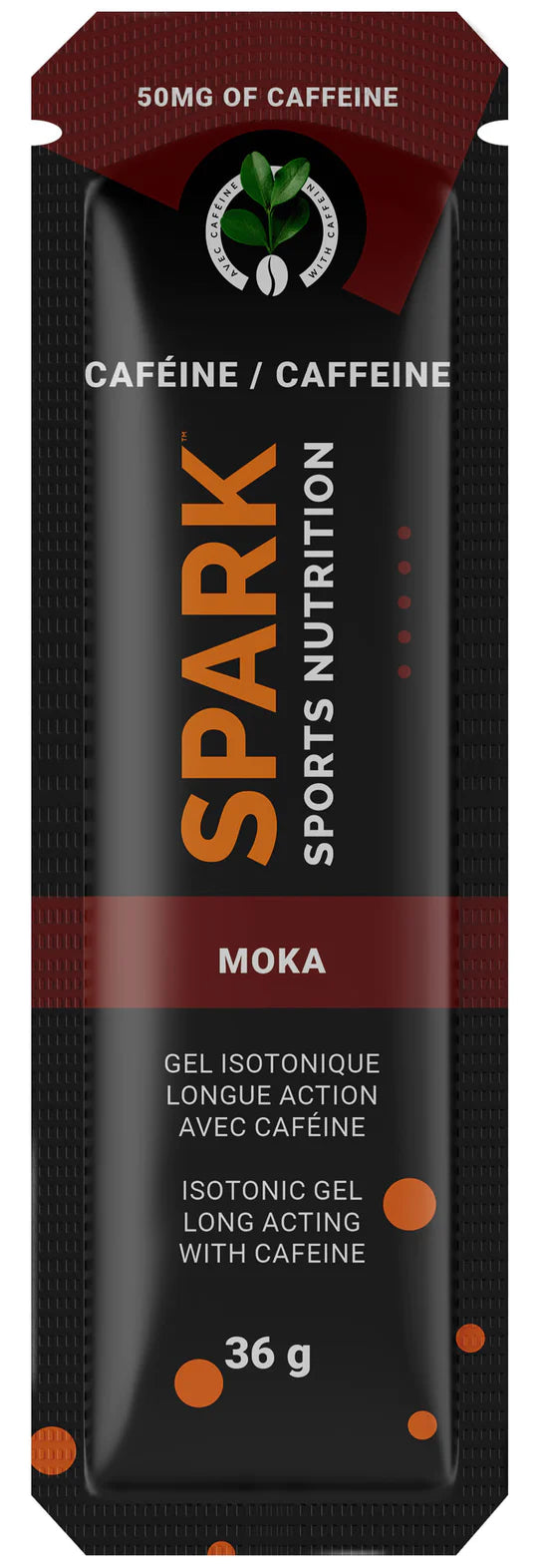 SPARK GELS  MOKA  sans caféine  2026