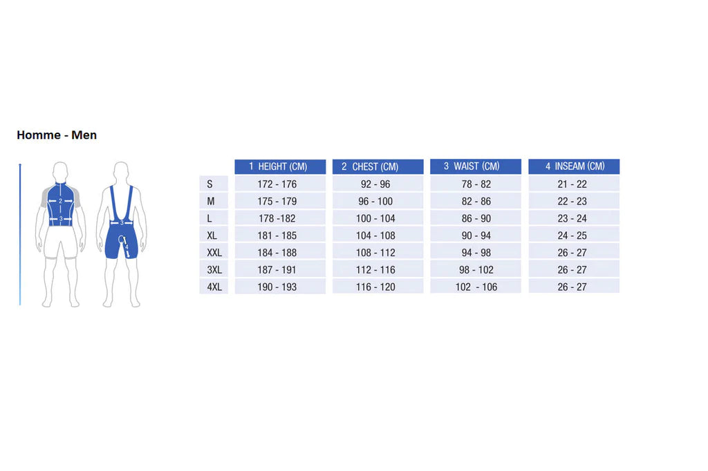 Cuissard de triathlon FAST - Homme  NOIR