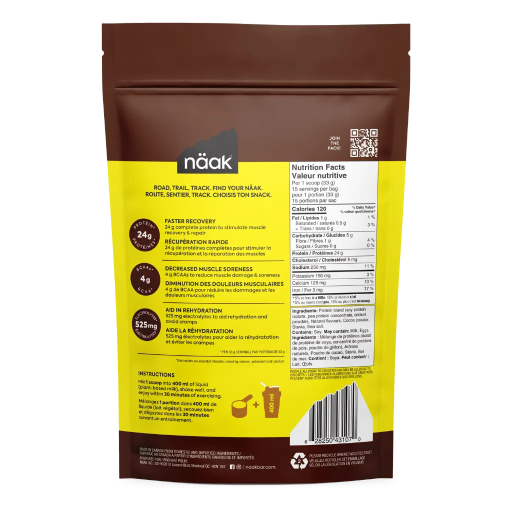 Protéines en poudre | Chocolat - 1 sachet 2026