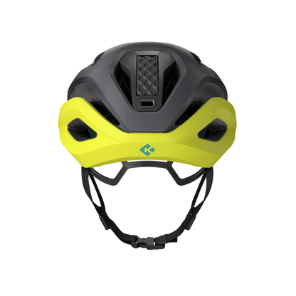 STRADA KINETICORE 2025 HELMETS Color: MATTE GREY FLASH YELLOW