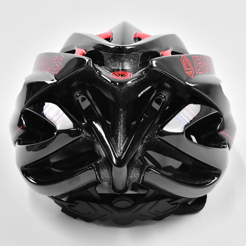 ARMOS METEOR HELMET – BLACK/RED 3700
