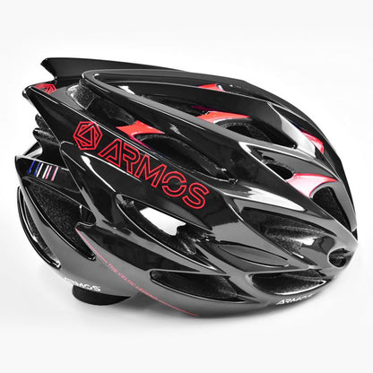 ARMOS METEOR HELMET – BLACK/RED 3700