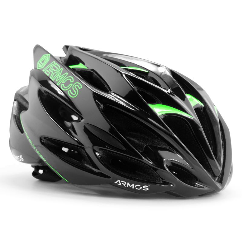 CASQUE ARMOS METEOR – NOIR/VERT FLUO   3695