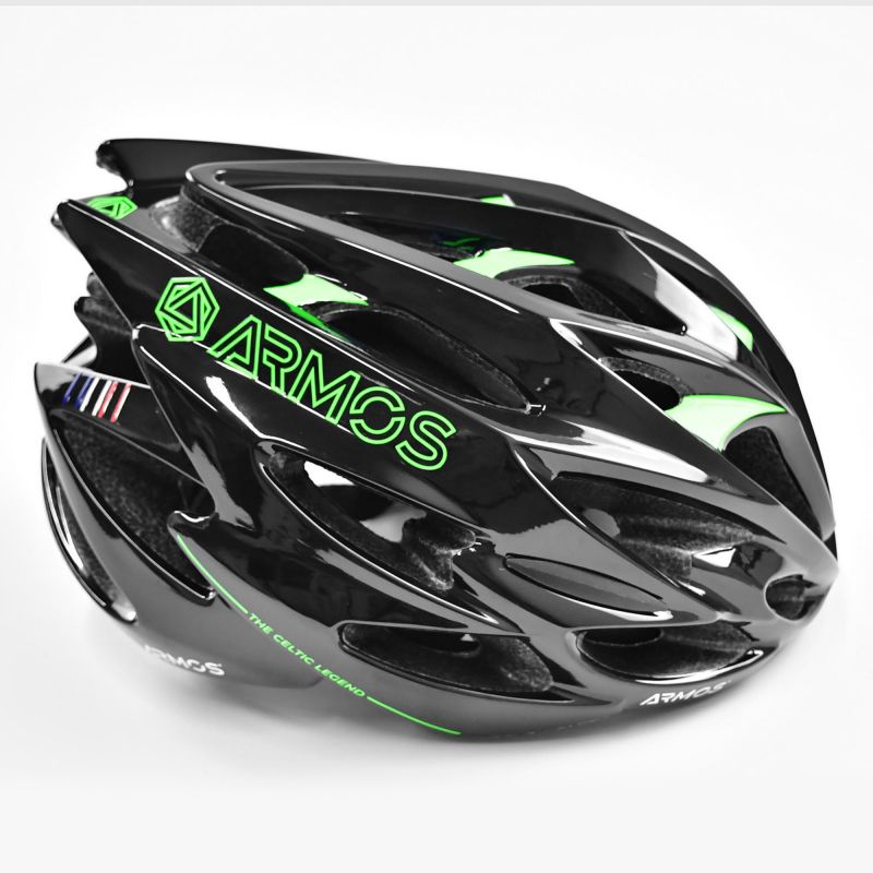 CASQUE ARMOS METEOR – NOIR/VERT FLUO   3695