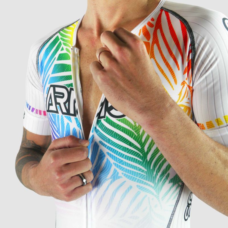 COMBINAISON ROLLER AERO ARMOS ALOHA 2.0 BLANC MC   3639